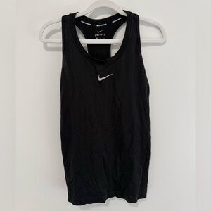 Lightweight Nike Dri-FIT tank with breathable mesh panels for airflow